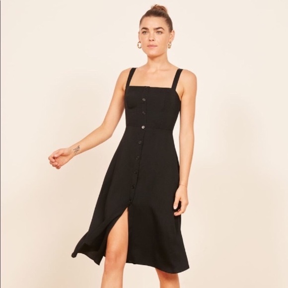 Reformation Dresses & Skirts - Reformation Persimmon Dress in Black, Size 4